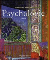 Psychologie, 8e édition par David G. Myers