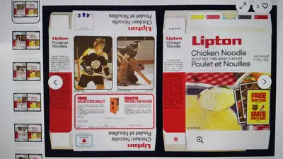Bobby Orr Soup Card, View more
