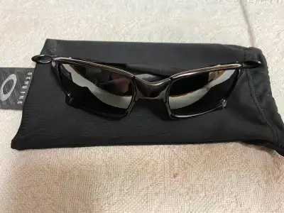 Oakley X-SQUARED Polished Carbon Frame w/ Black Iridium Polarize, View more