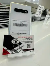 UNLOKCED SAMSUNG S10 (128GB) WITH ONE YEAR WARRANTY