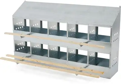 Poultry Nests with 10-Holes (New), View more
