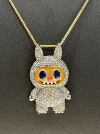 Natural Diamond Iced Out Labubu City of Toronto Toronto (GTA) Preview