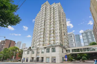 Large, bright & Clean 1+1 Bedroom Lower Penthouse Condo For Rent