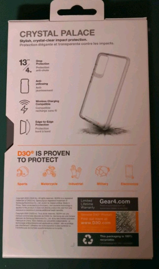 Gear4 Crystal Palace - Clear cover for Samsung Galaxy S20 FE 5G in Cell Phone Accessories in Calgary - Image 2