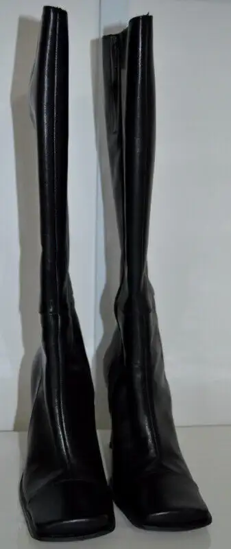 Brown's Italian Black Leather Knee High Boots Size 5 BRAND NEW in Women's - Shoes in City of Toronto - Image 7