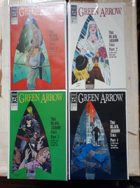GREEN ARROW 1988 LOT 2 DC COMICS - BLACK CANARY