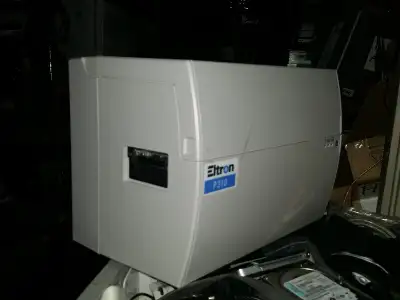 eltron p310cm color id card printer 514-815-3616 PC: basic core 2 duo machine small footprint or tow...