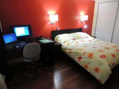 Base de lit et matelas double, View more