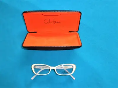 Cole Haan Adult Eyeglasses CH910 Vanilla Chai Case - NEW, View more