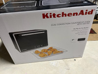 Kitchen Aid dual convection countertop oven & air fry