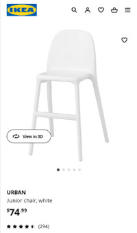 Transfer sitting posture for children IKEA hight chair 