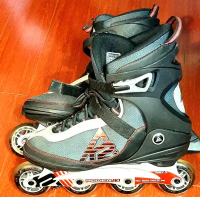 K2 POWER 80 ROLLER SKATES SIZE 12, View more