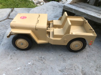 Vintage GI Joe Desert Patrol Jeep toy