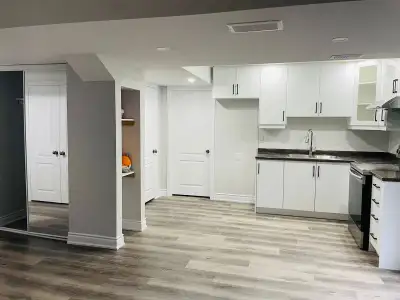2 bedrooms + 1 full Washroom + living room + kitchen Available from Nov 1 utilities are 30 percent S...