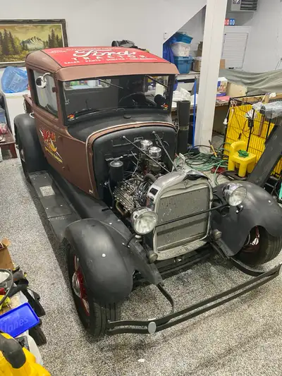 REAL HOT ROD ALERT ! 1929 Ford Model A Hot Rod / Rat Rod Truck Built right. Sounds nasty. Turns head...