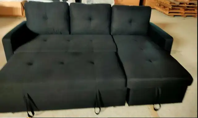 Sofa bed on sale * Sofa bed * Sofa with pullout bed and storage in Couches & Futons in City of Toronto - Image 3