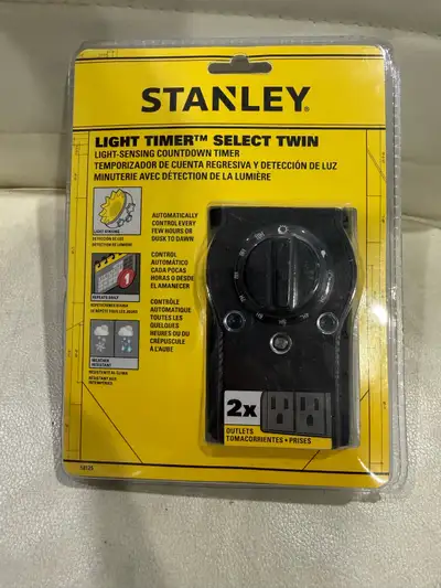 Stanley Light Timer 2 available pickup only @ Glynn rd ajax , View more
