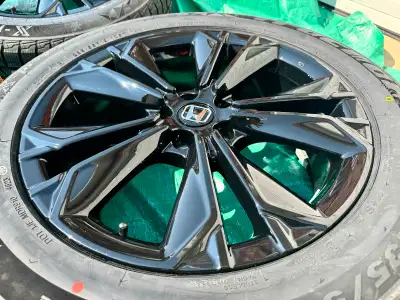 ⚠️ OEM 2026 HONDA CRV 19” BLACK ÉDITION RIMS + BRAND NEW WINTER TIRES ☃️ 235 / 55 / R19 GEOPRO MAX W...