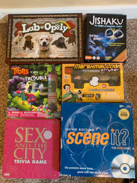 6 Games/toys for $15