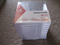 Iomega-Zip disk jewel cases- new package + more-$5 lot