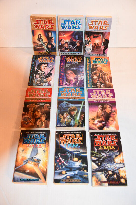 Star Wars and Star Trek Paperback books(Updated 25 Dec. 2022) in Fiction in Truro