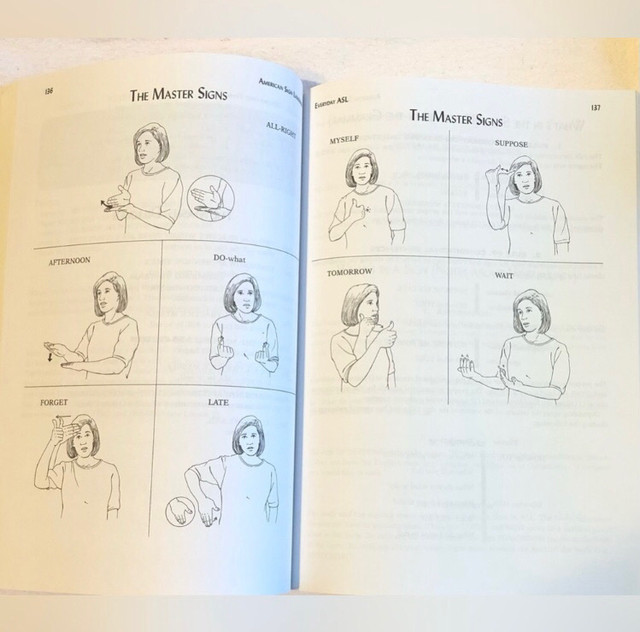 American Sign Language The Easy Way Book in Non-fiction in Sudbury - Image 3