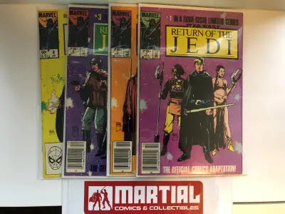Star Wars Return of the Jedi 1983 complete mini-series comics, View more
