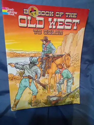 BIG BOOK OF THE OLD WEST TO COLOUR, View more