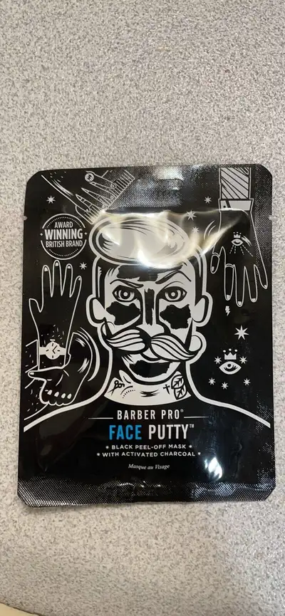 Face putty (for men) peeling mask, View more