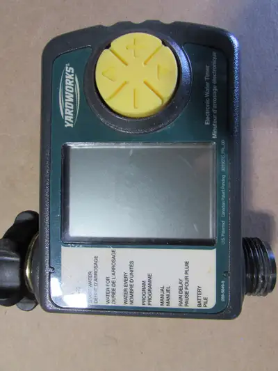 Yardworks water timer (Canadian Tire), View more