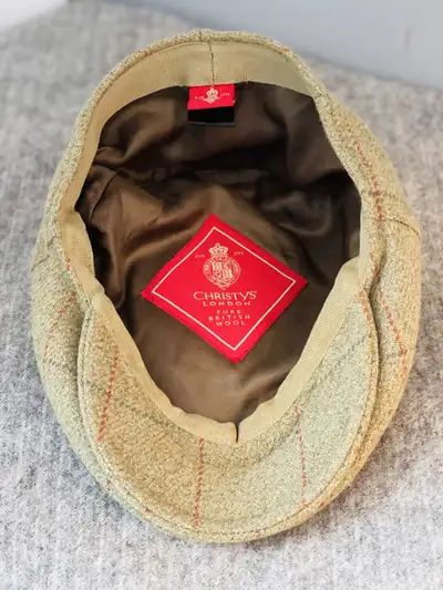 CHRISTYS’ LONDON Pure British Wool Cap, View more