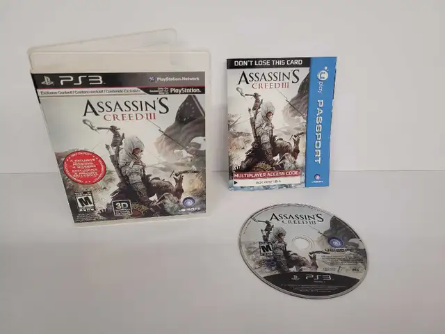 Assassin's Creed 3 PlayStation 3 PS3