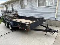  6’ x 12’ dual axle utility trailer…ONLY $2,000