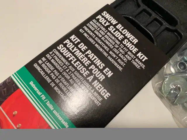 New Snow Blower polymer skid shoe kit in Snowblowers in Oakville / Halton Region - Image 3