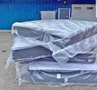 4503190273 BEDS FRAME & MATTRESS TWIN , DOUBLE , QUEEN & KING Factory Packed Brand New Mattresses, B...