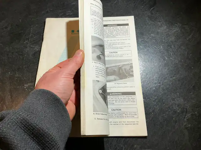 1995 Kawasaki Super Sport Xi Jet Ski Owner's Manual JH750-B3 in Non-fiction in Parksville / Qualicum Beach - Image 7