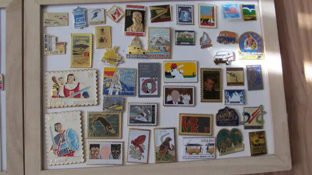 125 POSTE POSTAL EUROPE USA ETATS UNIS FACTEUR COURRIER TIMBRE in Arts & Collectibles in Laurentides - Image 3