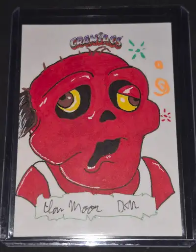Craniacs series 3 trading cards artist sketch card 1/1, View more