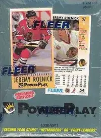 1993-94 POWER PLAY hockey cards .... SERIES 1 .... UNOPENED BOX