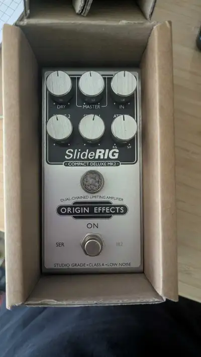Origin Effects Slide Rig Mk2 Compressor Pedal , View more