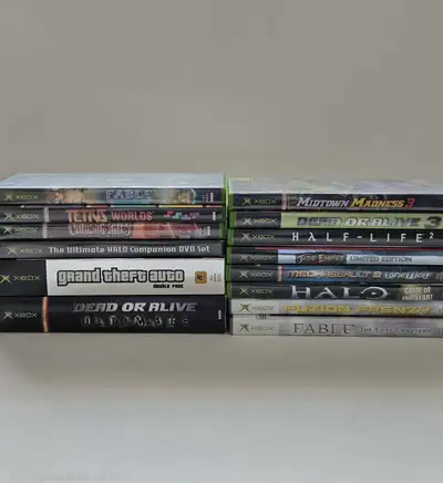 Original Xbox Game Lot, View more