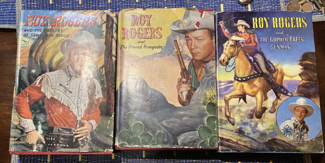 3 1950s Roy Rogers books with dust covers in Children & Young Adult in Thunder Bay - Image 2