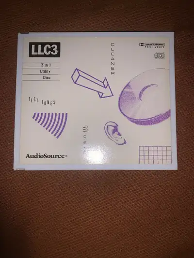 Audiosource LLC3 Audio Test Disc 3-In-1 Utility Disc, View more