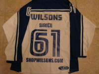 duCanada M/M Guelph Storm Vintage Ohl Team-Signed Hockey Jersey