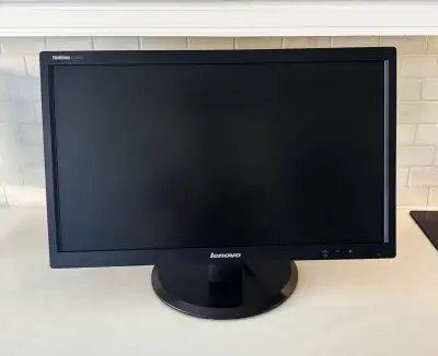 Lenovo ThinkVision Monitor 23 inches. The Lenovo ThinkVision E2323 monitor meets users all functiona...