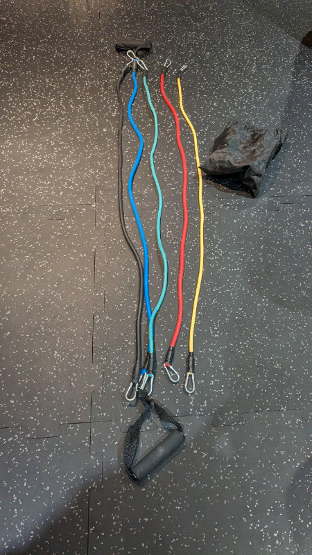 Exercise and Resistance Bands Set in Exercise Equipment in Ottawa - Image 2