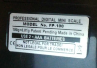 Digital scale