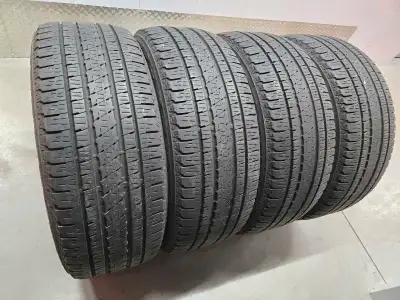 Complete set Bridgestone Dueler H/L Alenza Plus all season tires. 235/55R18 great condition set if y...