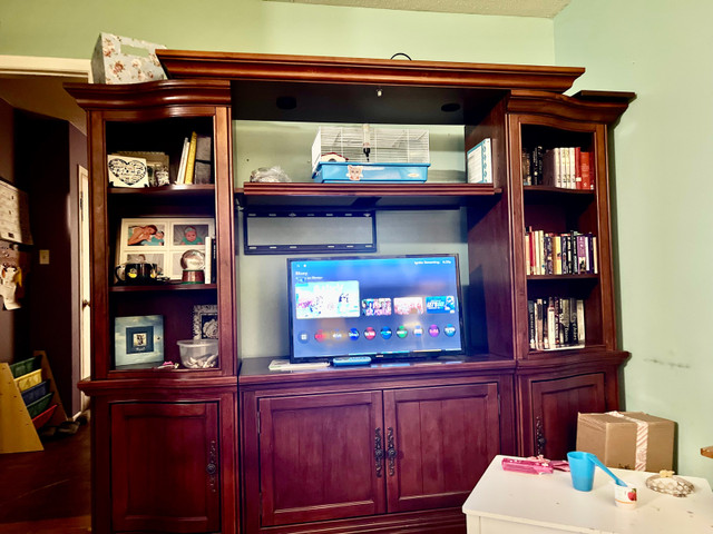 Tv unit with bookcase in TV Tables & Entertainment Units in Ottawa