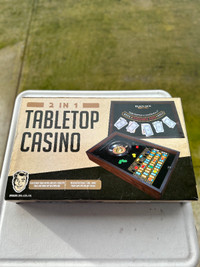 2-1 TABLETOP CASINO GAMES & BLACKJACK & ROULETTE
